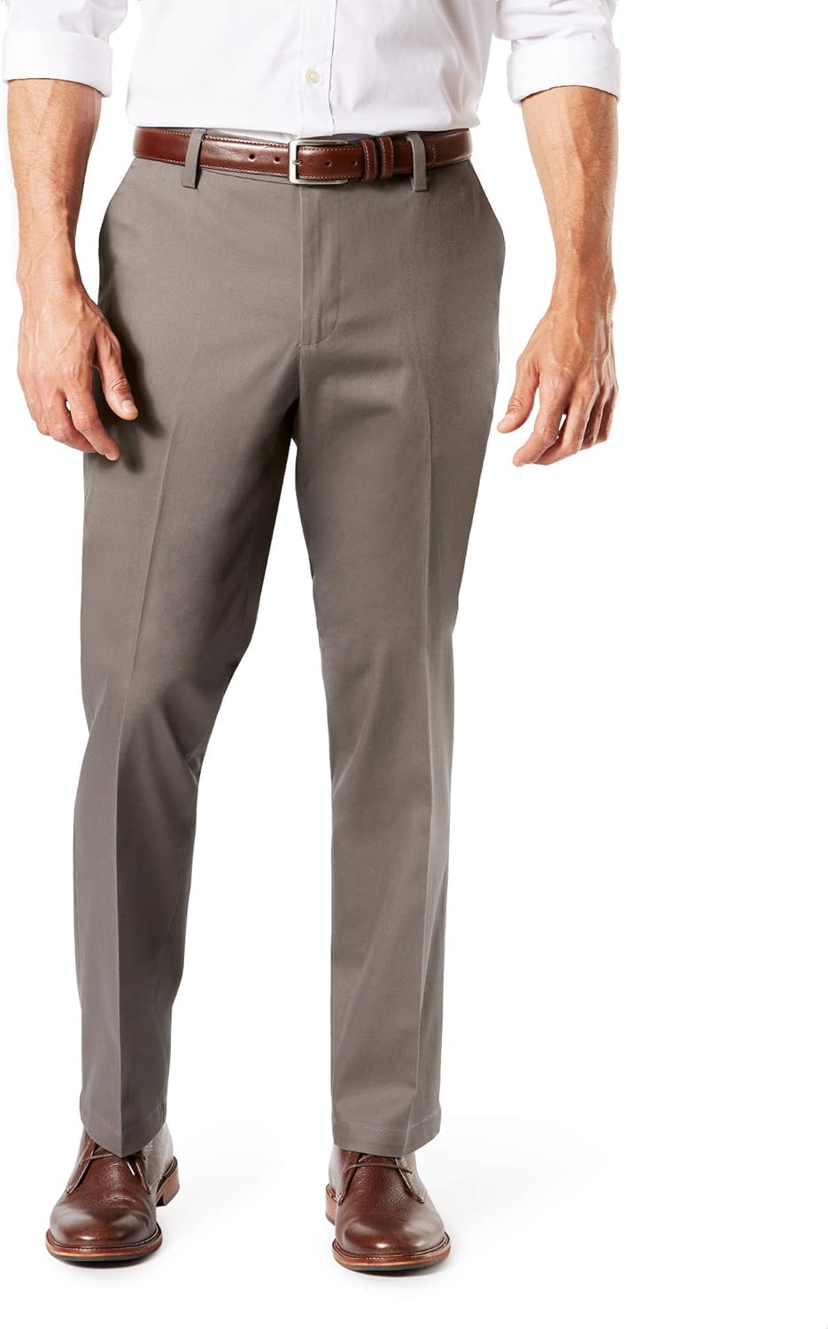 Dockers Men's Straight Fit Lux Cotton Stretch Khaki Pants Review