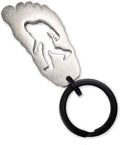 Sasquatch Footprint Keychain - Perfect for Outdoor Enthusiasts!
