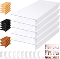 Foamed PVC Wire Shelf Covers 5-Pack - Decorative Closet & Pantry Cover