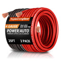 TOPSTRONGGEAR 4 Gauge 50ft Power/Ground Wire - True 4 AWG Cable