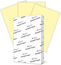 Springhill 11 x 17 Yellow Colored Cardstock Paper 110lb - Premium