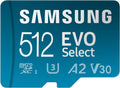 Samsung EVO Select 512GB microSDXC Card - Fast 4K Storage