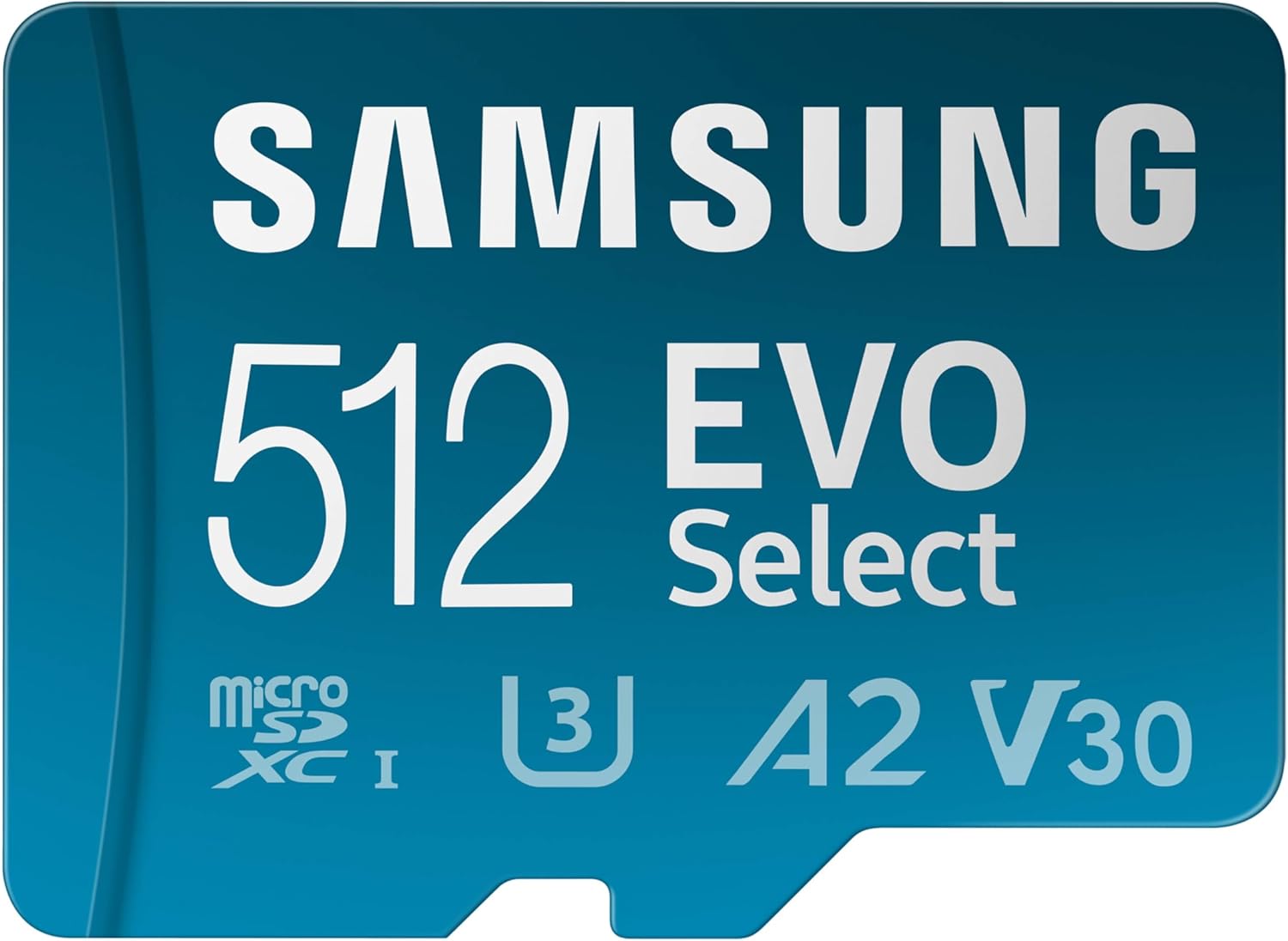 Samsung EVO Select microSD Card 512GB for Mobile and Gaming