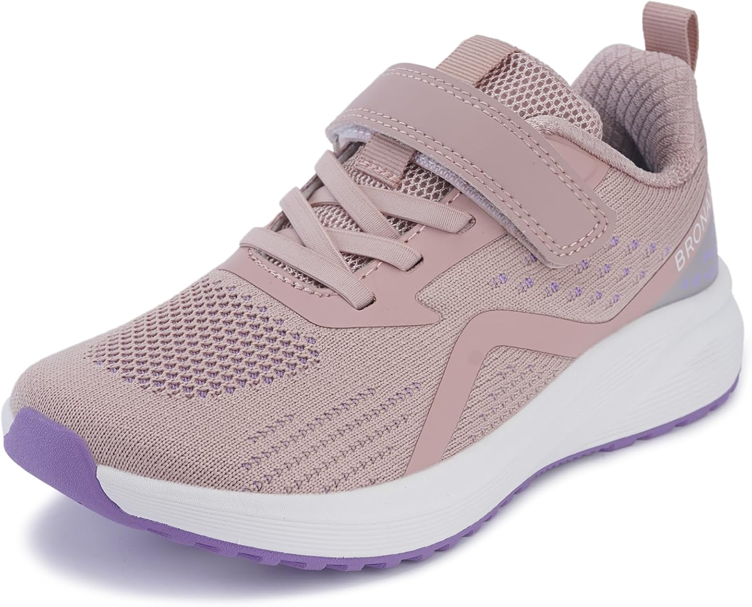 BRONAX Kids Wide Toe Box Tennis Shoes for Active Play