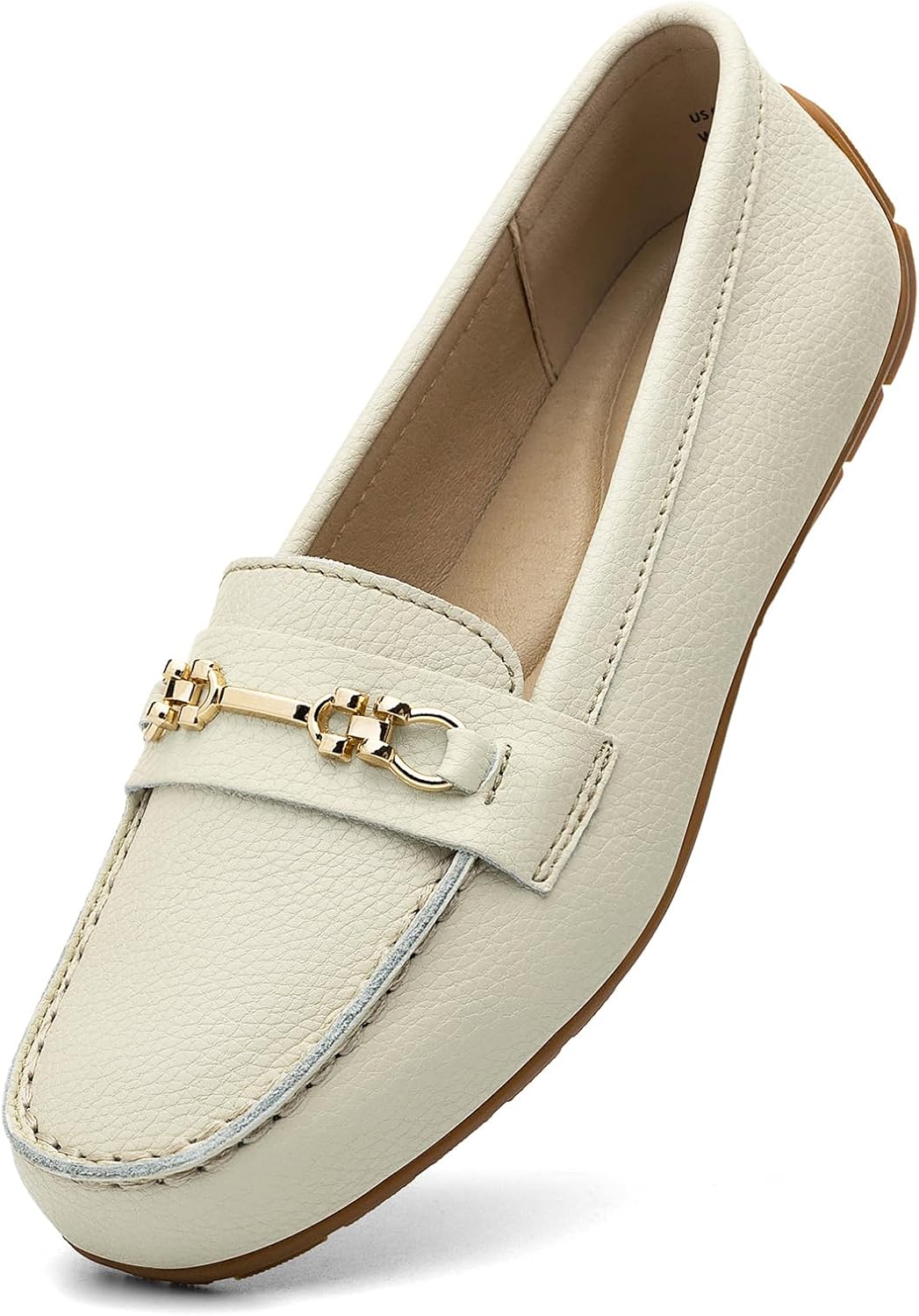 Comfortable Lightweight Leather Loafers for Women - Stylish Slip-Ons