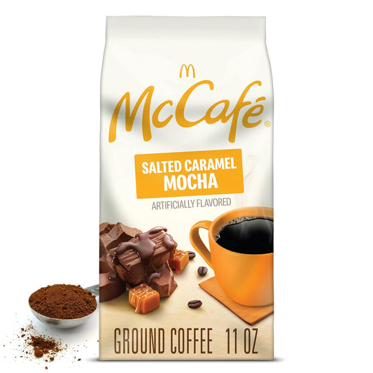 McCafe Salted Caramel Mocha Ground Coffee - Rich Flavor