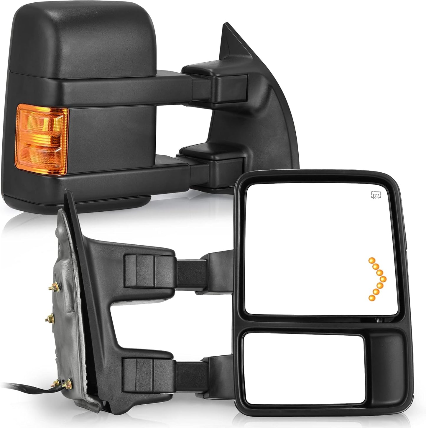 YITAMOTOR Towing Mirrors for 2008-2016 Ford Super Duty Trucks