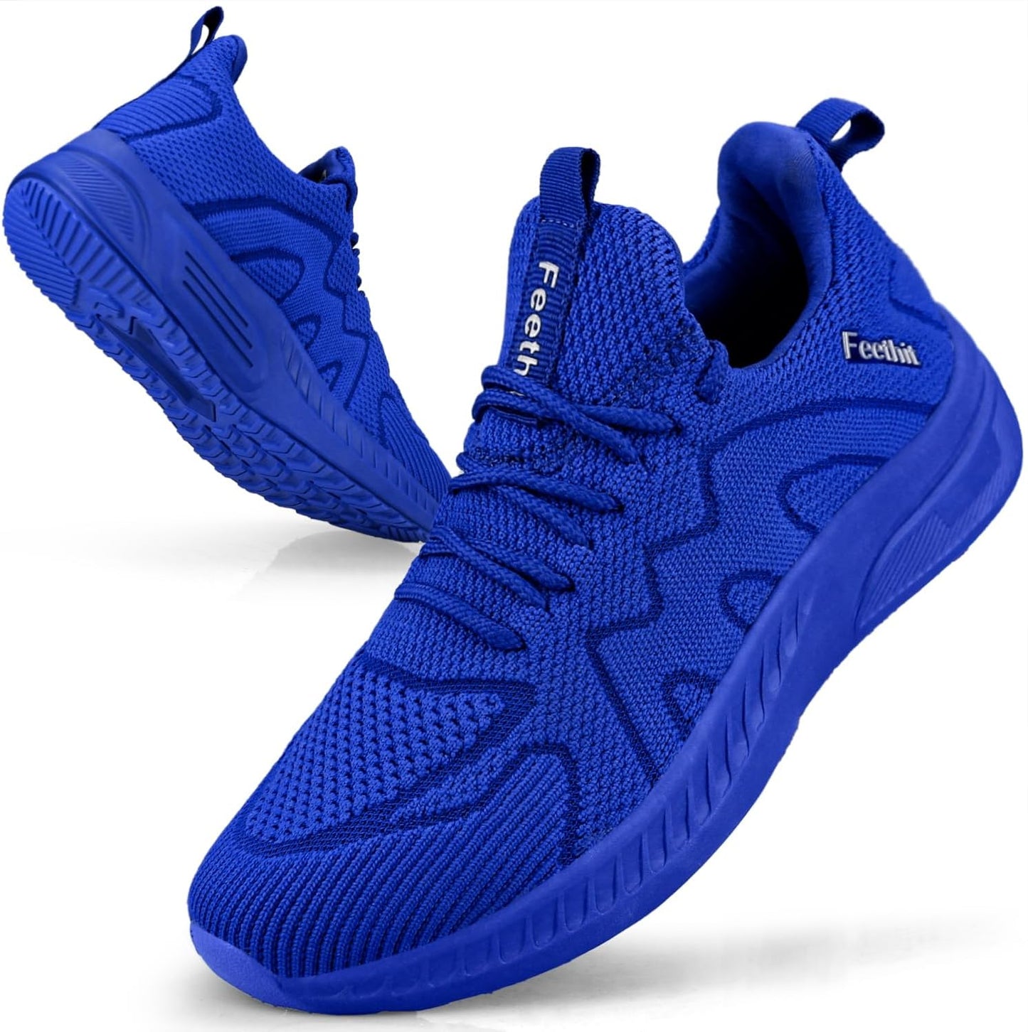 Feethit Mens Non Slip Walking Sneakers for All Day Comfort