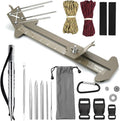 Paracord Bracelet Jig Kit Adjustable Length Weaving Tool - Complete