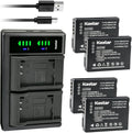 1700mAh 4-Pack Battery with LTD2 USB Dual Charger - Portable Power