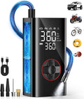 Portable Tire Inflator with 150PSI and 10000 mAh Battery