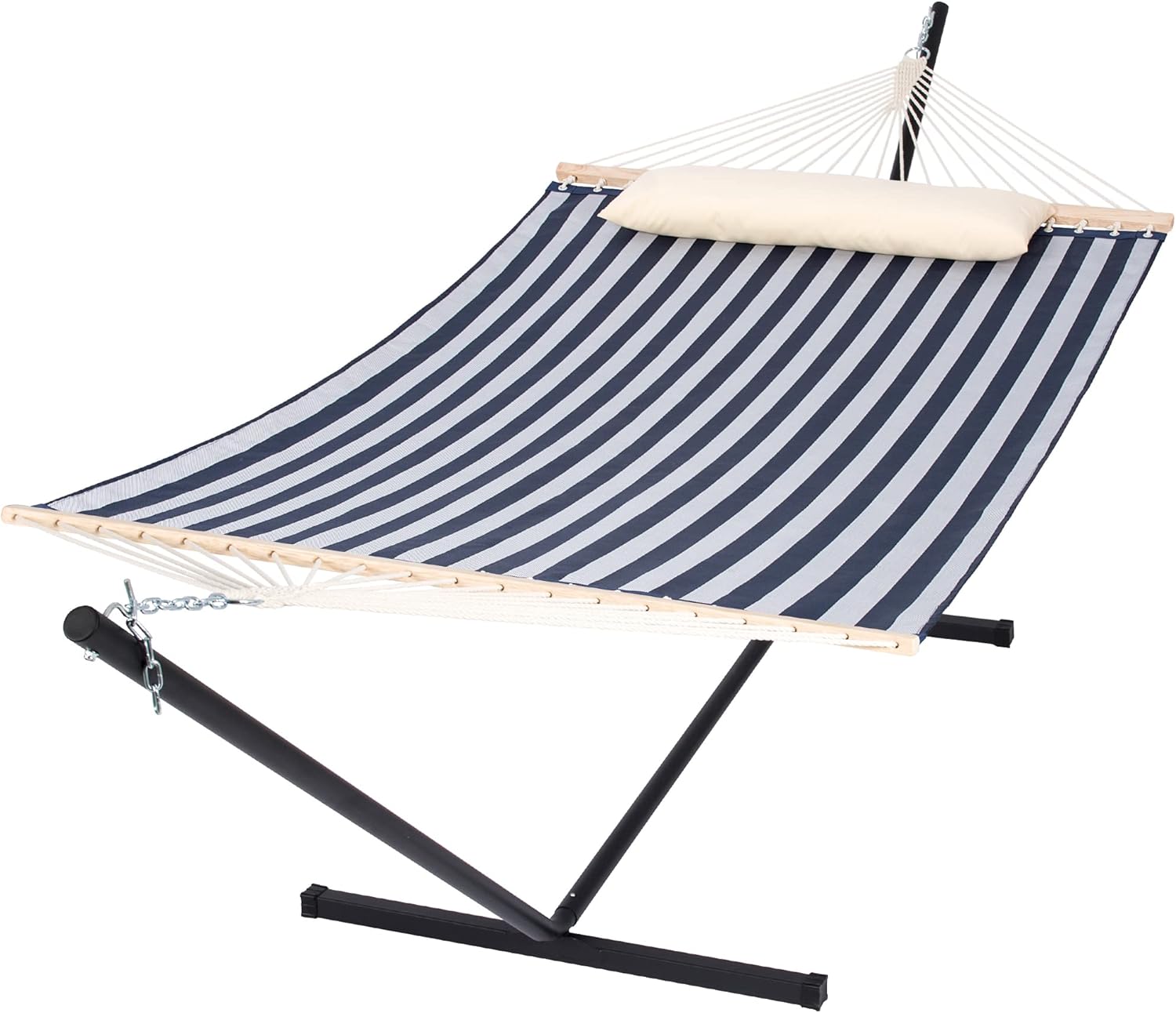 SUNCREAT Double Hammock with Stand for Ultimate Relaxation