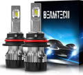 BEAMTECH 90 07 Fog Light Bulbs HB5 6500K - Bright Cool White Upgrade