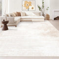 Area Rugs 10x14 Living Room Washable Rug - Soft, Non-Slip Neutral