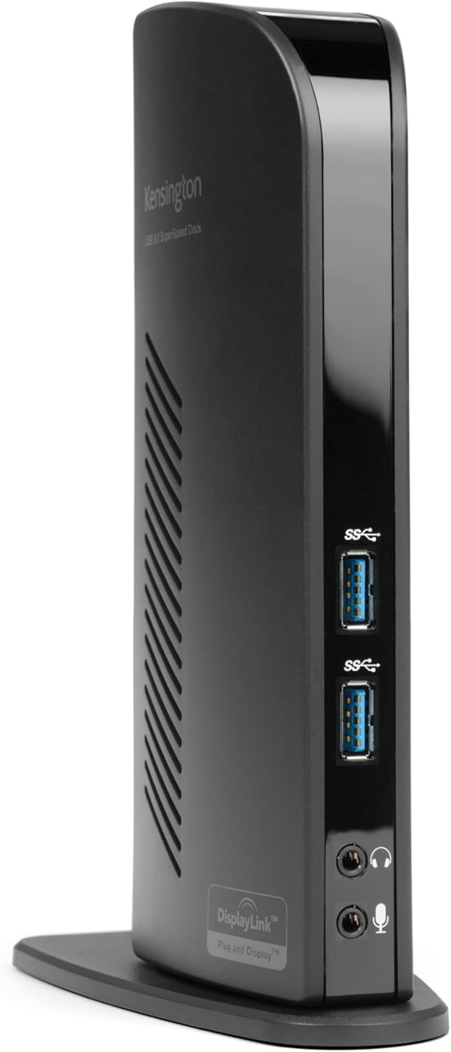 Kensington USB 3.0 Dual Display Docking Station for MacBooks