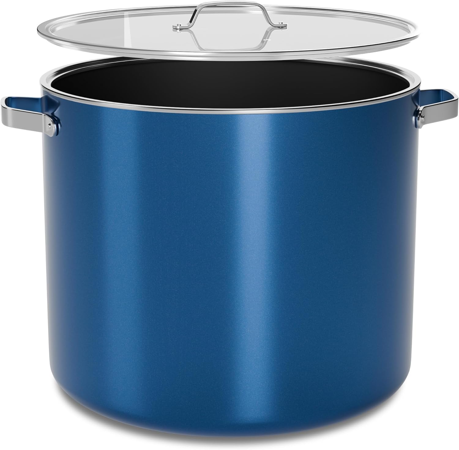 Bakken 16 Quart Ceramic Coated Stock Pot with Lid for Cooking