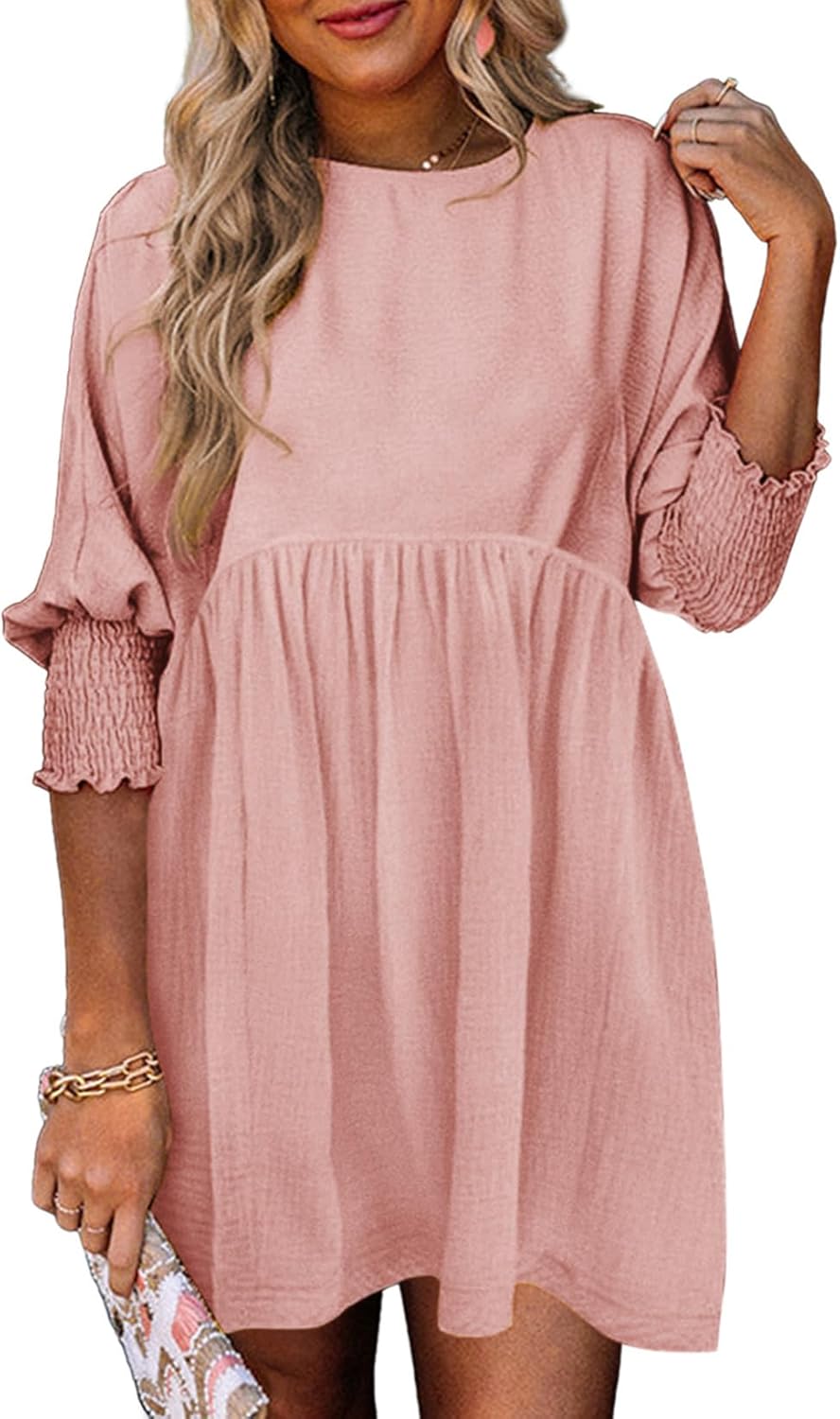 Dokotoo Womens Fall Dresses Casual Tunic Dress for Every Occasion