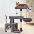 Taoqimiao MS043G Cat Tree - Cozy Cat Tower for Indoor Cats