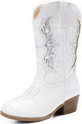 Sparkly Glitter Cowgirl Cowboy Boots for Girls - Mid Calf Sparkle