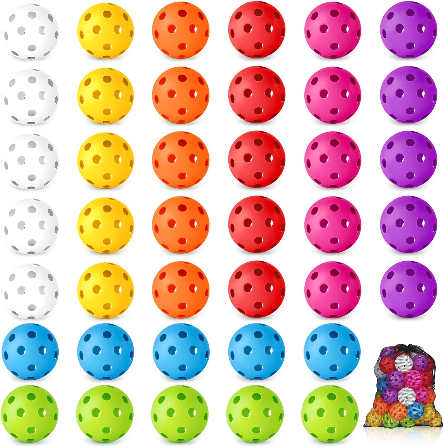 Coopay 20/40 Pack Baseball Practice Balls for Training Fun
