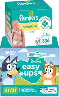 Pampers Easy Ups Bluey Pull On Training Pants 2T-3T - Leakproof