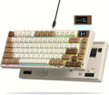 Womier SK80 Retro 75% Mechanical Keyboard - Color Multimedia Screen