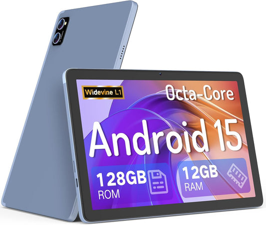 JUNYANG 10.1 Inch Tablet with Gemini AI and 12GB RAM for All