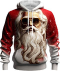 Santa Claus Sunglasses Christmas Hoodie