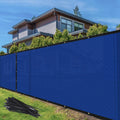 Privacy Fence Screen 6 ft x 40 ft Blue Shade Cloth - Durable Outdoor