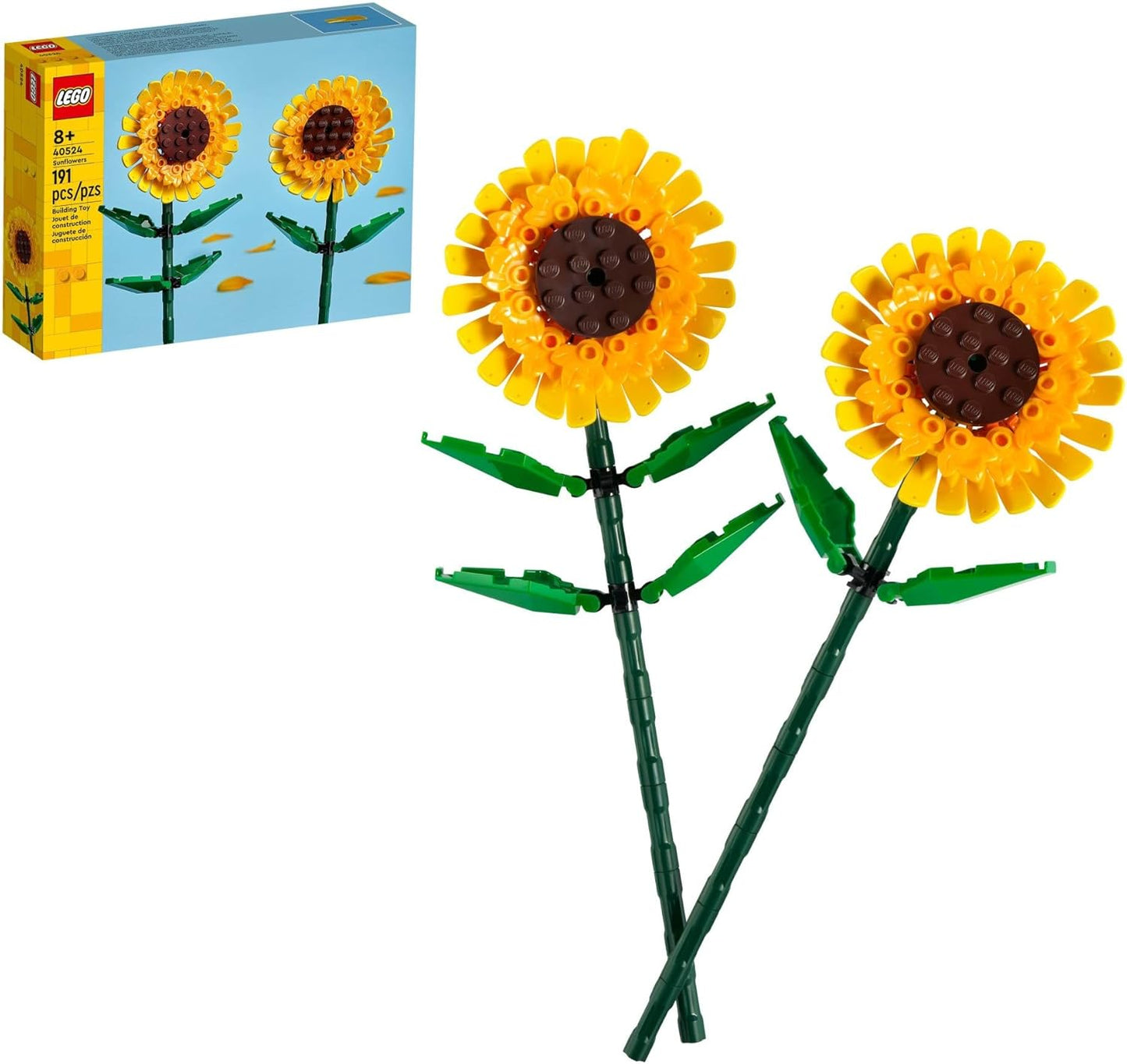 LEGO Sunflowers Build Home Decor Fun!