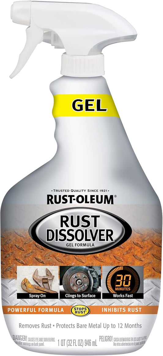 Rust-Oleum Rust Dissolver Gel - 32oz, Removes Rust