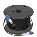 400M LC to LC Outdoor Armored Fiber Optic Cable Duplex 9/125 SM