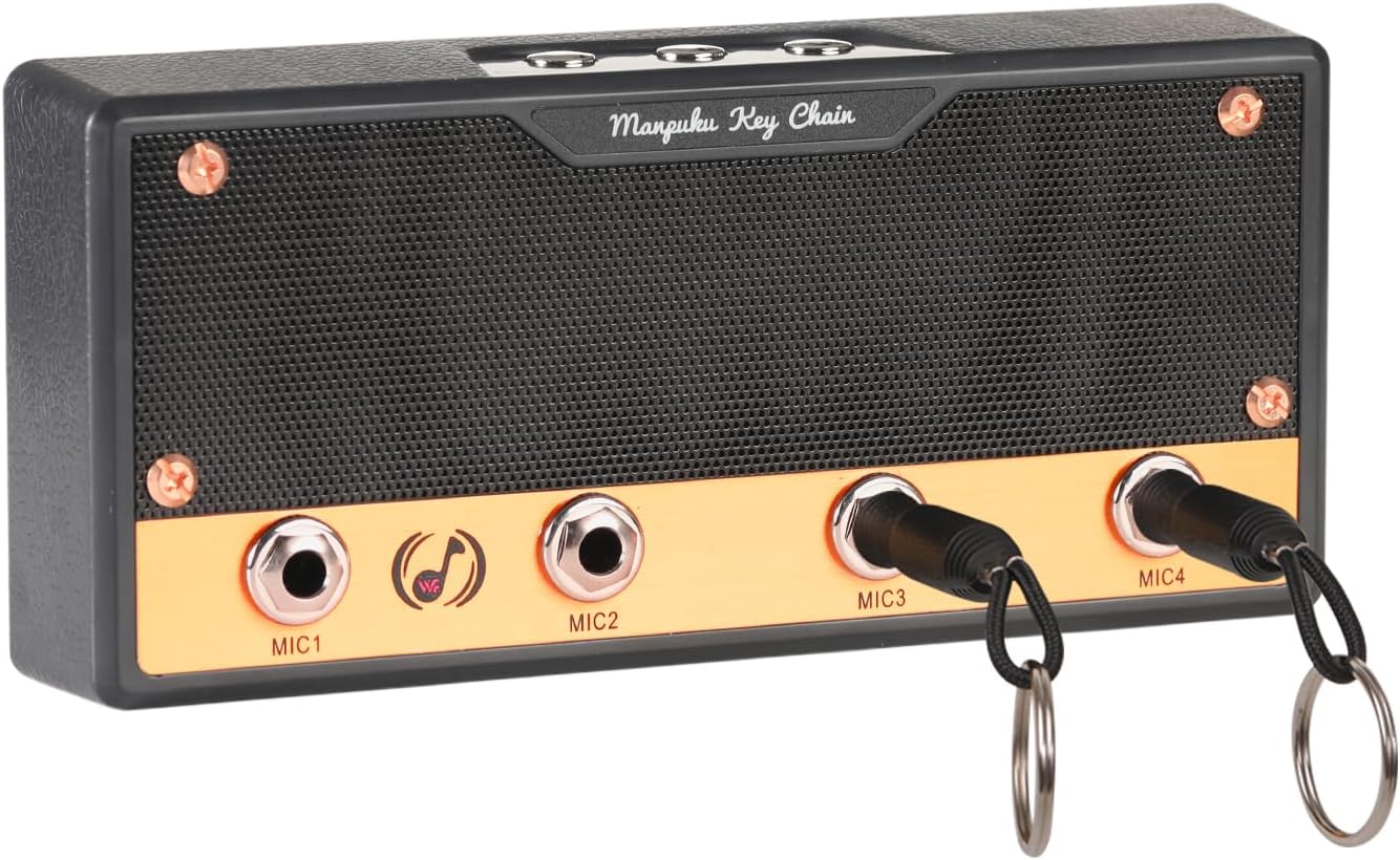 Guitar Amp Key Holder Set - Organize Keys in Style!