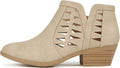 Soda CHANCE Womens Perforated Cut Out Stacked Block Heel (Style X4LC)