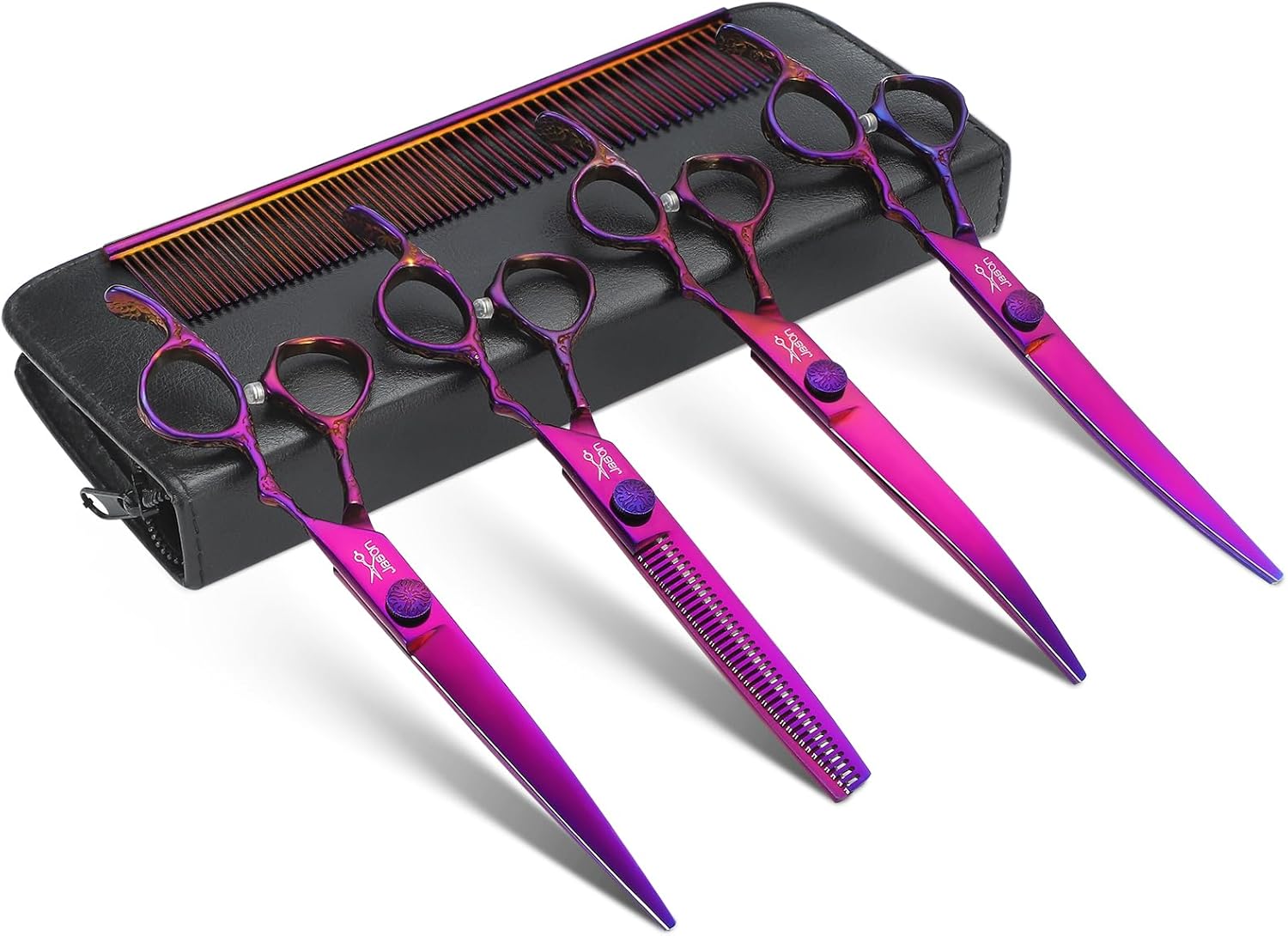 Professional Dog Grooming Scissors Set for Perfect Pet Care
