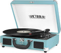 Victrola Journey Bluetooth Portable Suitcase Record Player - Compact
