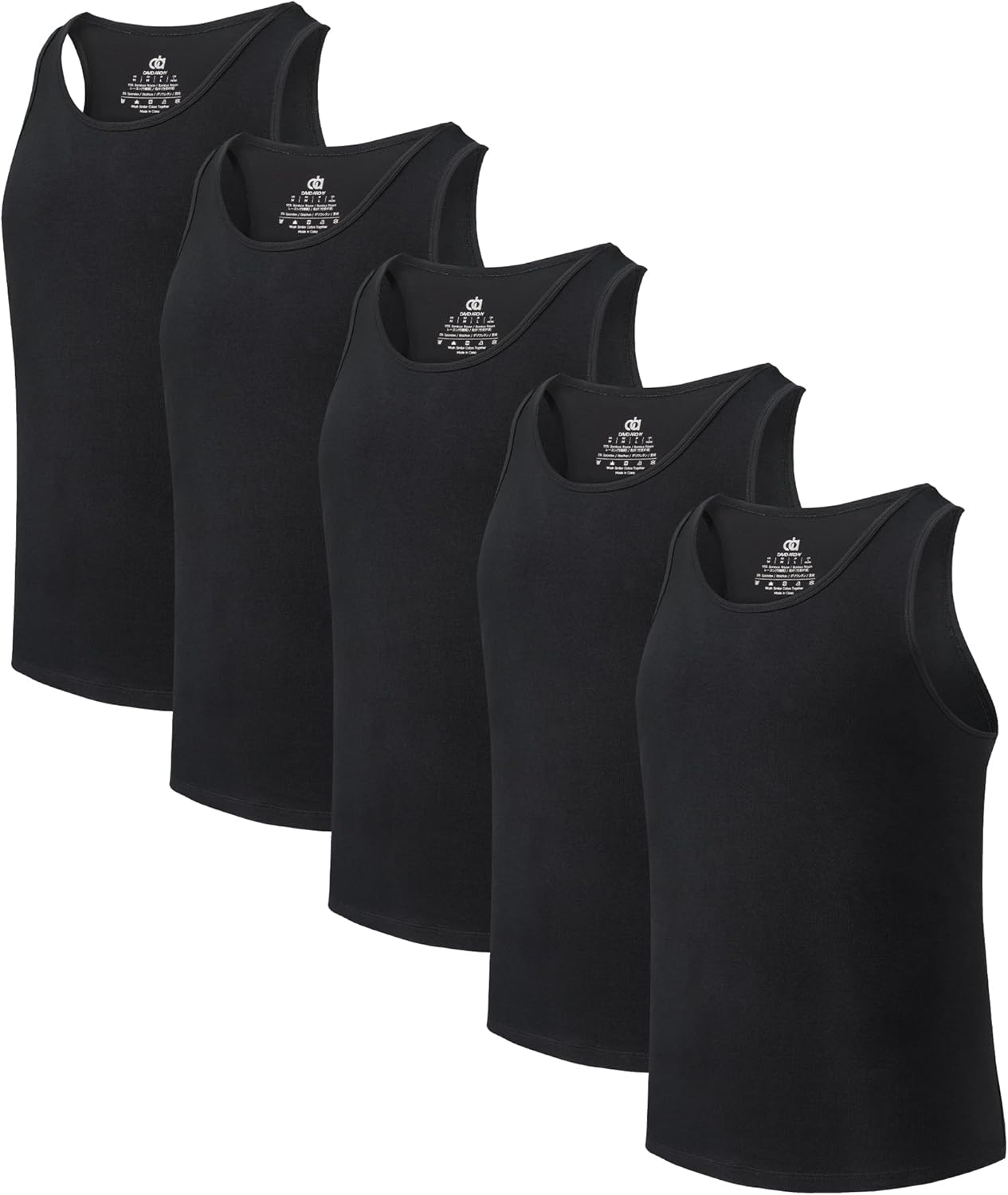 Bamboo Rayon Men's Tank Top Undershirts for Ultimate Comfort