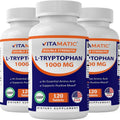 Vitamatic L-Tryptophan 1000mg 120 Tablets - Double Strength