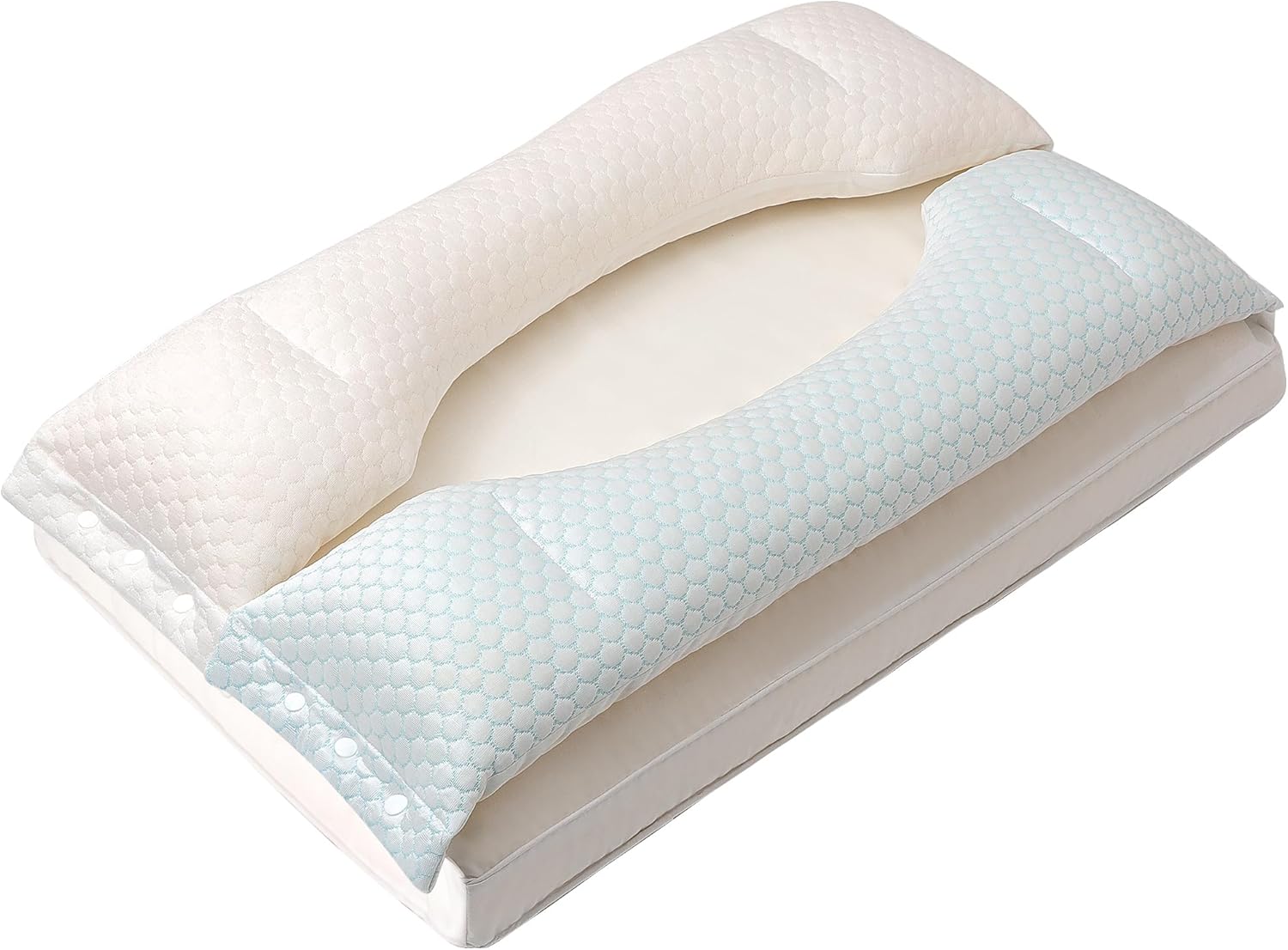 Memory Foam Bed Pillow for Neck Pain Relief and Comfort