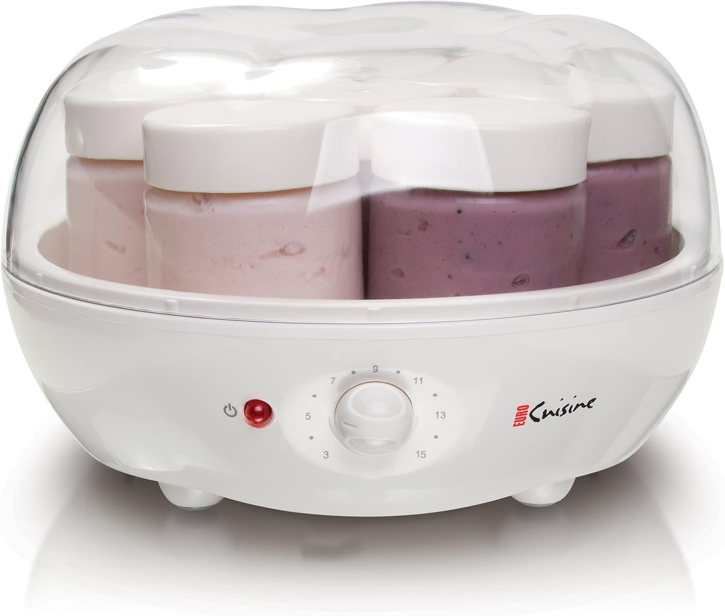 Euro Cuisine YM100 Automatic Yogurt Maker for Healthy Probiotics