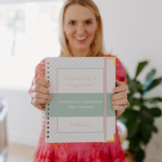 Expecting and Organized New Baby Planner for First-Time Moms