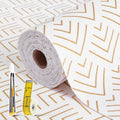 Gold Arrow Non Adhesive Shelf Liner 17.3 x 236.2 in - Thick Non-Slip