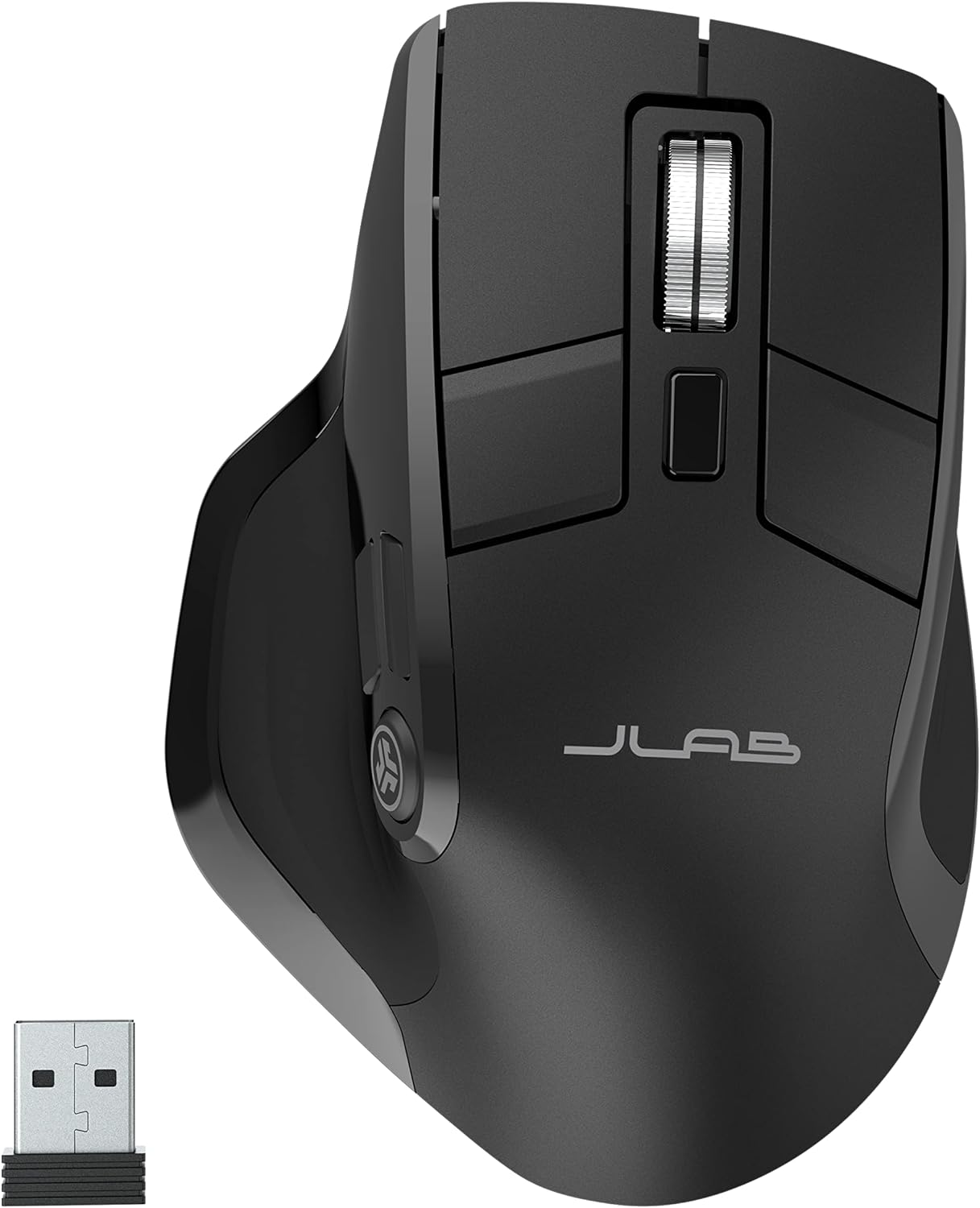 JLab Epic Wireless Mouse: Multi-Device Toggle, OLED Display