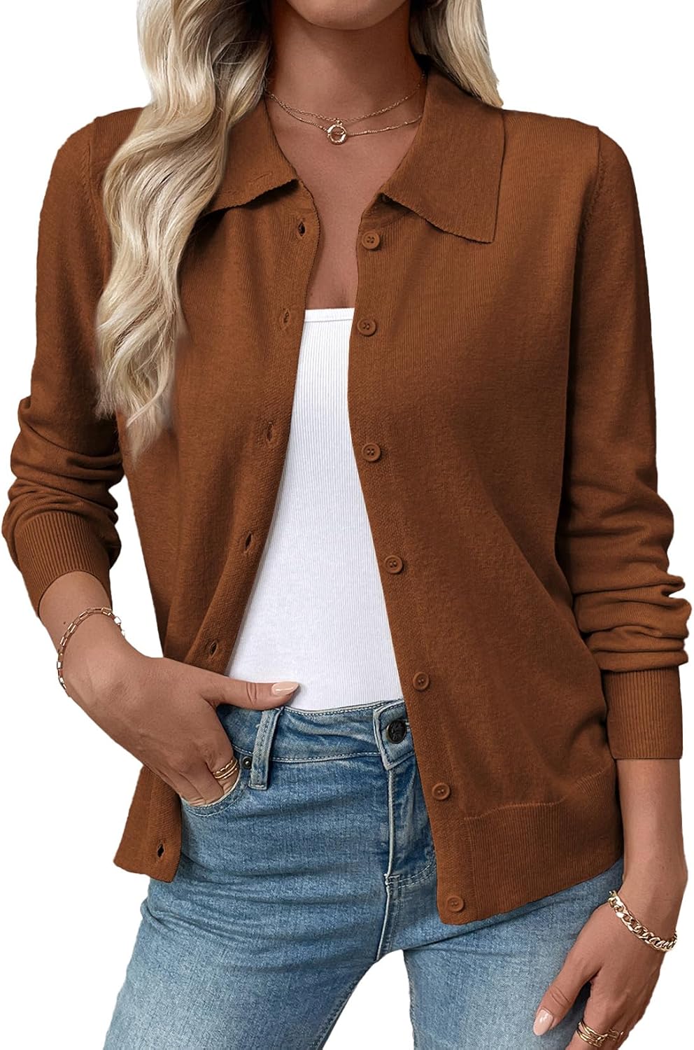 Lightweight Cardigan Sweaters for Women by EVALESS - Trendy Style