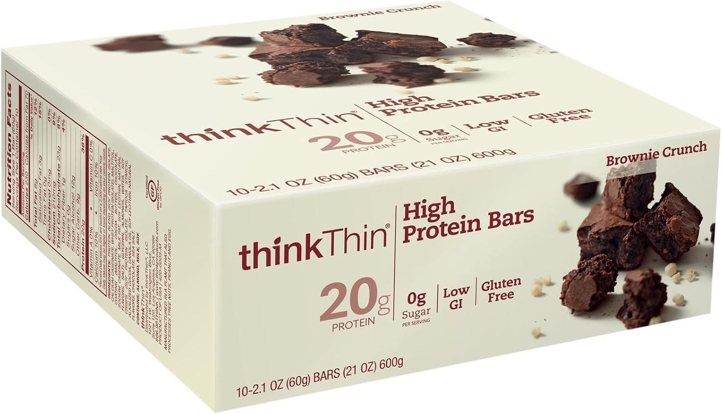 think! Whey Protein Brownie Bars - Glanbia Performance Nutrition