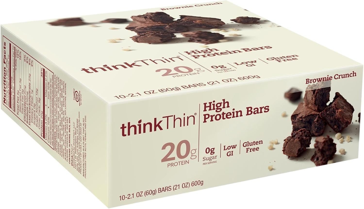 think! Whey Protein Brownie Bars - Glanbia Performance Nutrition