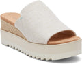 TOMS Diana Mule Sandals for Women - Comfortable Rope Platform