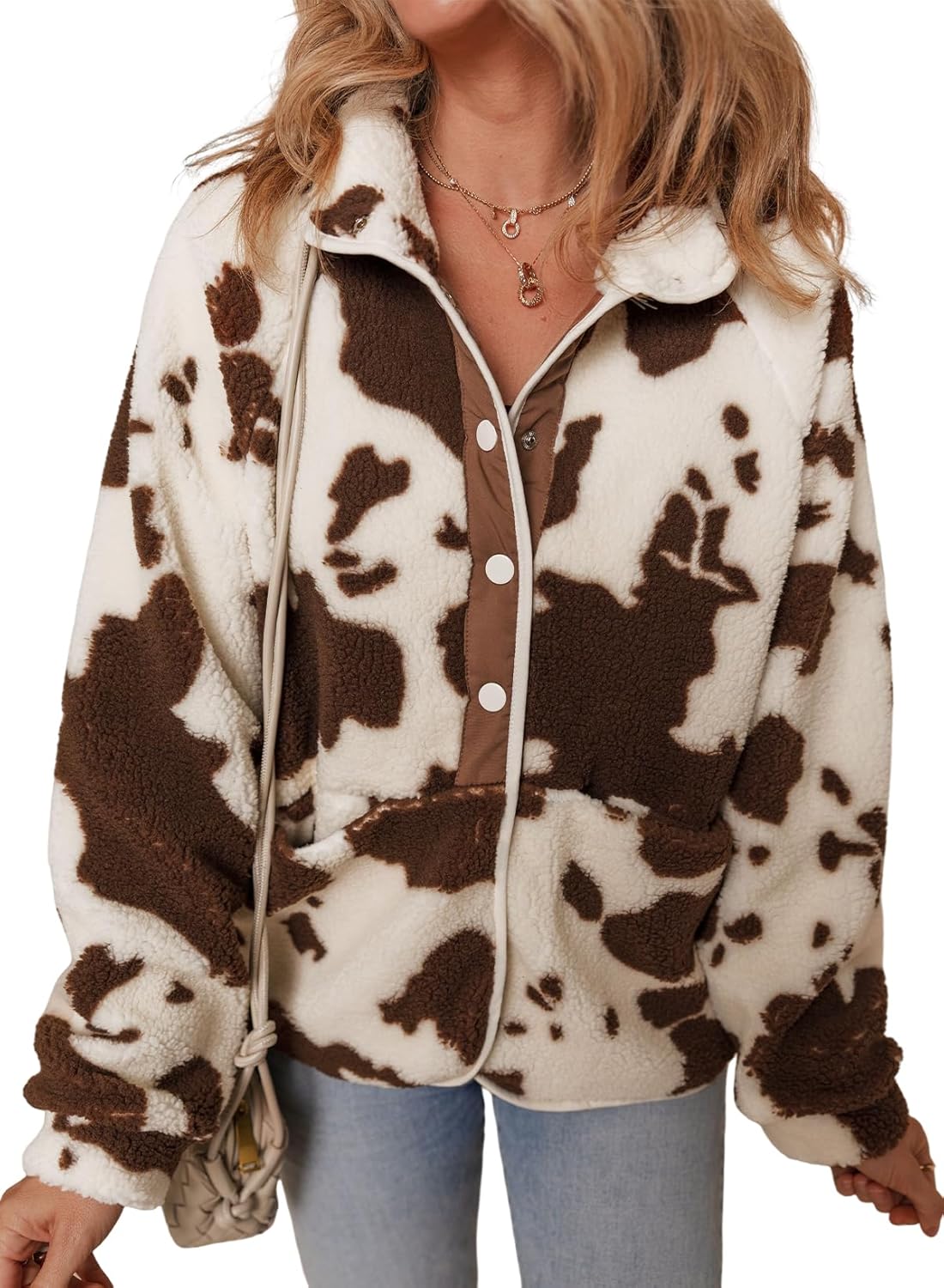 Dokotoo Women Fleece Jacket for Casual Chic Warmth