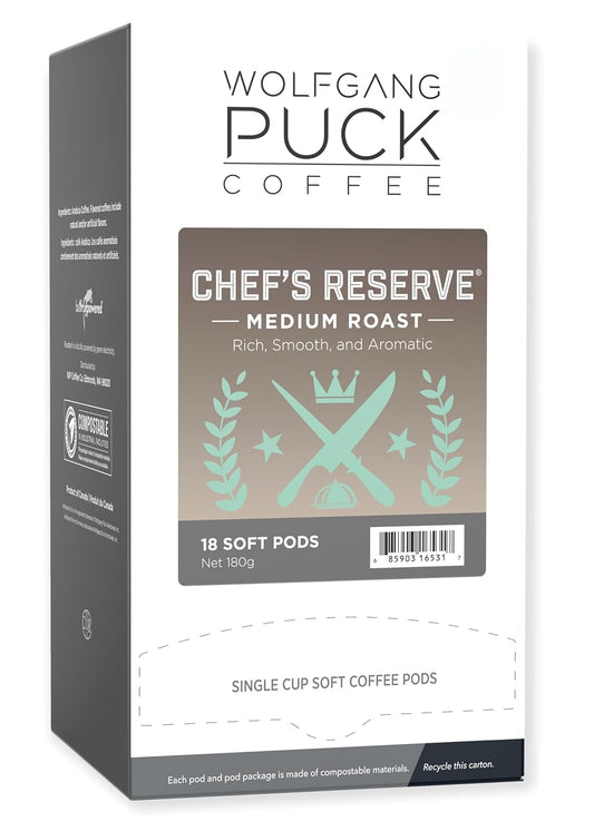 Wolfgang Puck Chef's Reserve Coffee Pods - 18 count