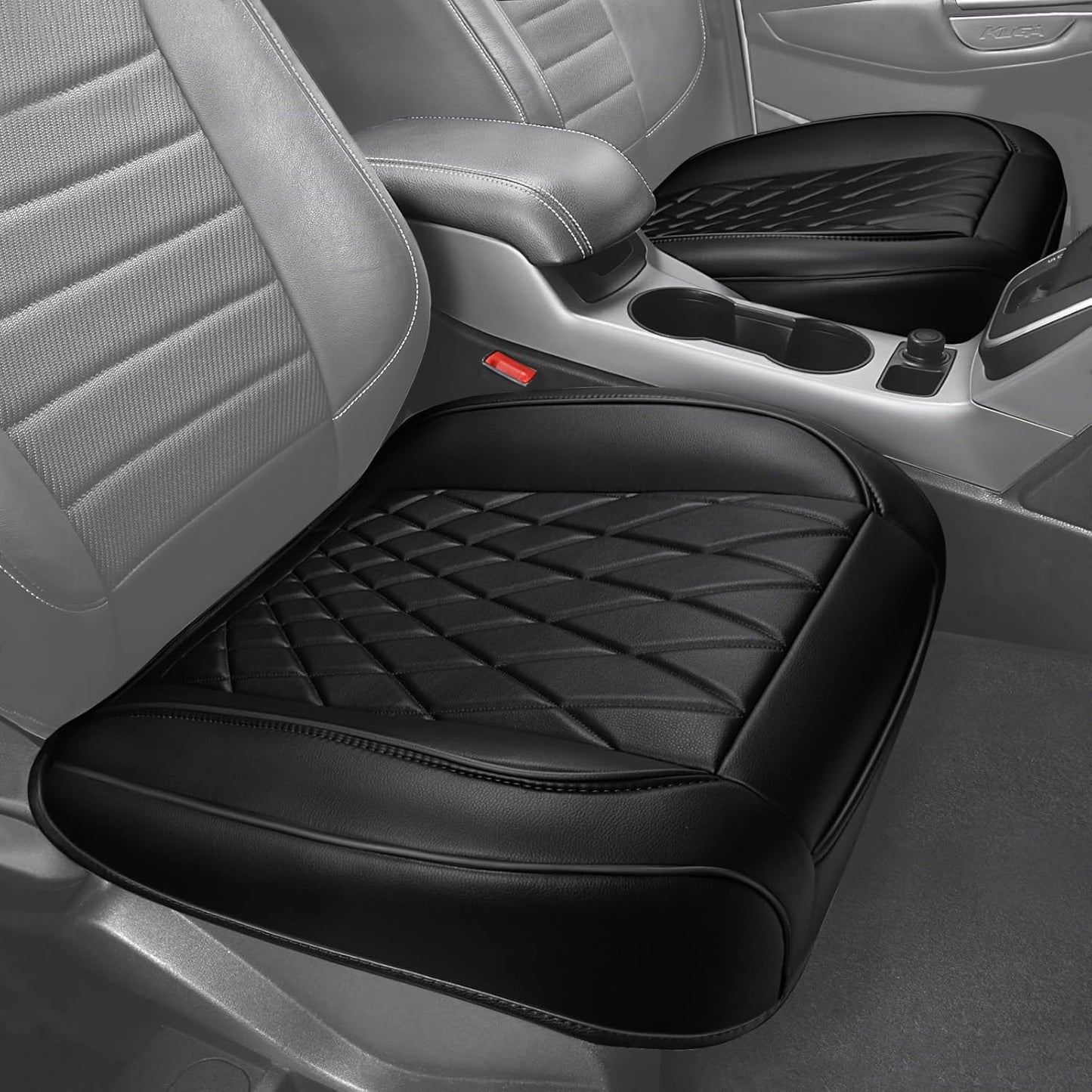 CAR PASS Leather Front Car Seat Covers for Ultimate Protection